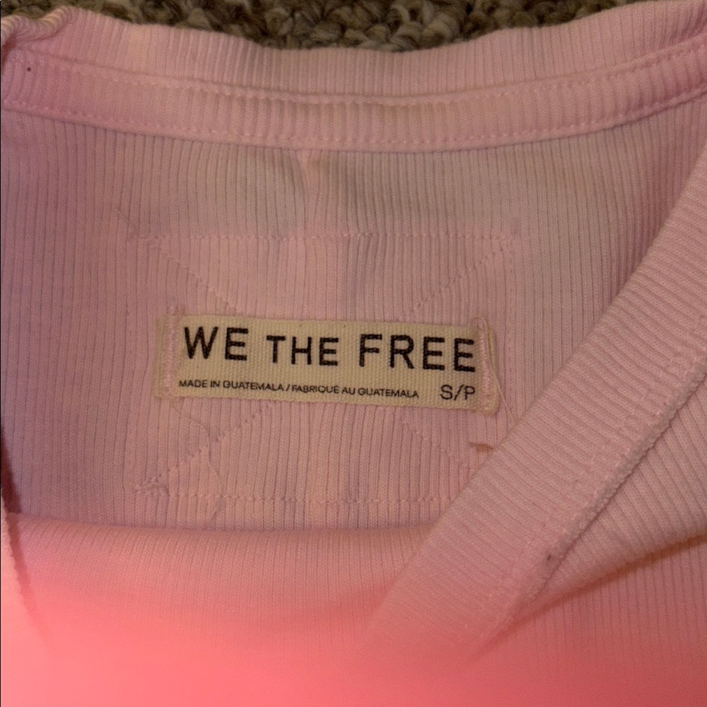 Free people pink shirt - Picture 4 of 6